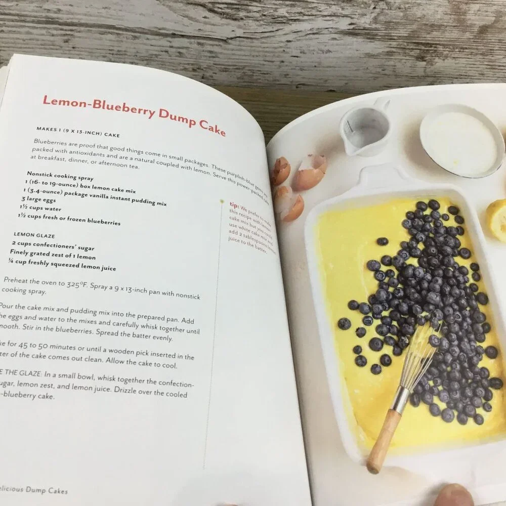 Dump Cakes & Dump Desserts, Pies, Cookies, Brownies, Bars and More Cookbooks